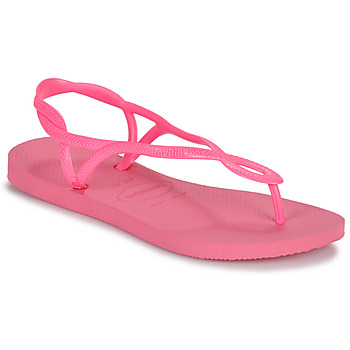 kengät Naiset Sandaalit ja avokkaat Havaianas LUNA Vaaleanpunainen