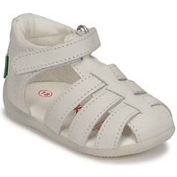 kengät Lapset Sandaalit ja avokkaat Kickers BIGFLO-2 Valkoinen