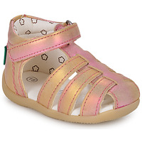 kengät Tytöt Sandaalit ja avokkaat Kickers BIGFLO-2 Vaaleanpunainen