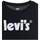 vaatteet Tytöt Lyhythihainen t-paita Levi's  Musta