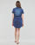 vaatteet Naiset Lyhyt mekko JDY JDYBELLA S/S SHIRT DRESS Sininen