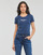 vaatteet Naiset Lyhythihainen t-paita Pepe jeans NEW VIRGINIA Laivastonsininen