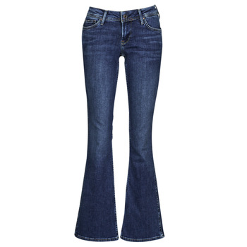 vaatteet Naiset Bootcut-farkut Pepe jeans NEW PIMLICO Sininen