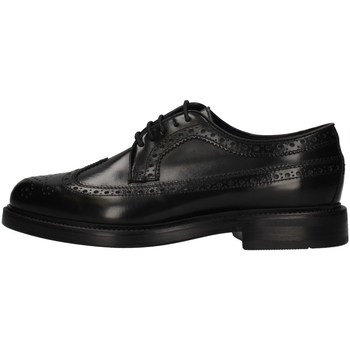 kengät Miehet Derby-kengät Antica Cuoieria 13208-V-091 Musta