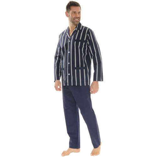 vaatteet Miehet pyjamat / yöpaidat Christian Cane NATYS Sininen
