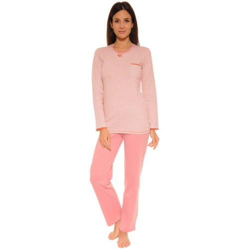 vaatteet Naiset pyjamat / yöpaidat Christian Cane ANNA Vaaleanpunainen