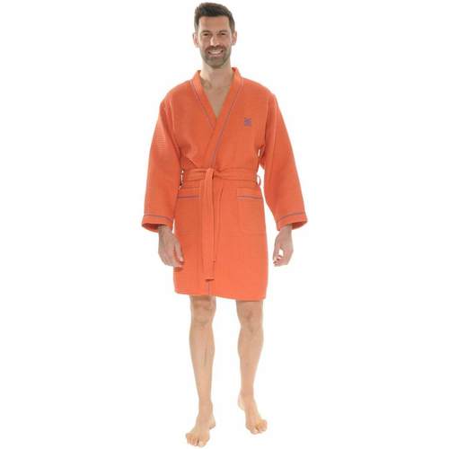 vaatteet Miehet pyjamat / yöpaidat Christian Cane NORIS Oranssi