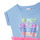 vaatteet Tytöt Lyhyt mekko Billieblush U12811-798 Sininen / Vaaleanpunainen