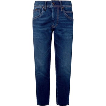 vaatteet Miehet Housut Pepe jeans VAQUERO REGULAR TRACK HOMBRE   PM206328 Sininen