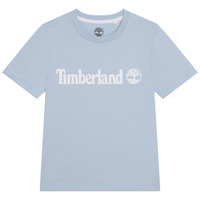 vaatteet Pojat Lyhythihainen t-paita Timberland  Sininen / Clear