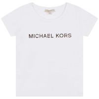 vaatteet Tytöt Lyhythihainen t-paita MICHAEL Michael Kors  Valkoinen