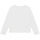 vaatteet Tytöt T-paidat pitkillä hihoilla MICHAEL Michael Kors R15165-10P-C Valkoinen / Kulta