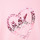 vaatteet Tytöt Lyhythihainen t-paita MICHAEL Michael Kors R15185-45T-C Vaaleanpunainen