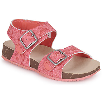 kengät Tytöt Sandaalit ja avokkaat Timberland CASTLE ISLAND 2 STRAP Vaaleanpunainen / Ruskea