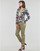 vaatteet Naiset 5-taskuiset housut Only ONLBIANA COTTON BELT CHINO CC PNT Khaki