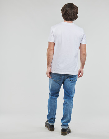 Calvin Klein Jeans SHRUNKEN BADGE TEE Valkoinen