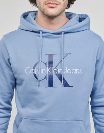 Calvin Klein Jeans MONOLOGO REGULAR HOODIE Sininen