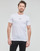 vaatteet Miehet Lyhythihainen t-paita Calvin Klein Jeans MICRO MONOLOGO TEE Valkoinen