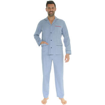vaatteet Miehet pyjamat / yöpaidat Le Pyjama Français PRECIEUX Sininen