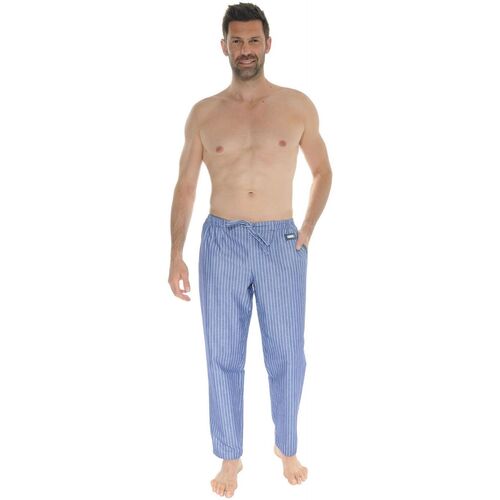 vaatteet Miehet pyjamat / yöpaidat Pilus LEANDRE Sininen