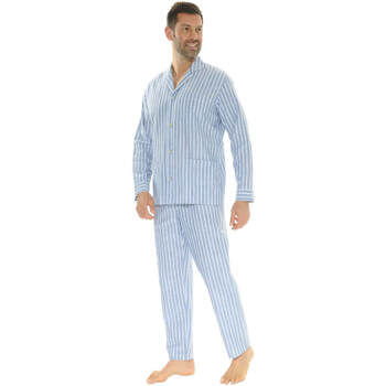 vaatteet Miehet pyjamat / yöpaidat Pilus PETRUS Sininen