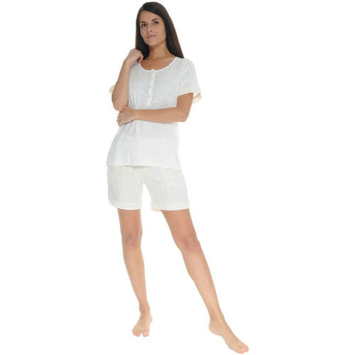 vaatteet Naiset pyjamat / yöpaidat Pilus ORLEANE Valkoinen