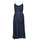 vaatteet Naiset Pitkä mekko MICHAEL Michael Kors PLEATED SLIP MIDI DRESS Laivastonsininen