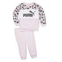 vaatteet Tytöt Kokonaisuus Puma ESS PUMA MATES INFANTS JOGGER Vaaleanpunainen