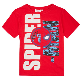 vaatteet Pojat Lyhythihainen t-paita TEAM HEROES  T-SHIRT SPIDERMAN Punainen