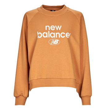 vaatteet Naiset Svetari New Balance Essentials Graphic Crew French Terry Fleece Sweatshirt Oranssi