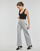 vaatteet Naiset Verryttelyhousut New Balance Essentials Stacked Logo Sweat Pant Harmaa