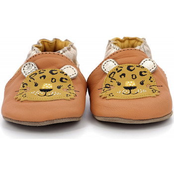kengät Pojat Vauvan tossut Robeez Leopardo Ruskea
