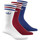 Alusvaatteet Sukat adidas Originals Solid crew sock Valkoinen