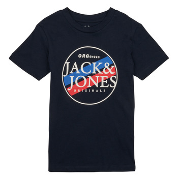 vaatteet Pojat Lyhythihainen t-paita Jack & Jones JORCODYY TEE SS CREW NECK Laivastonsininen