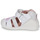 kengät Tytöt Sandaalit ja avokkaat Biomecanics 222109 Valkoinen / Vaaleanpunainen
