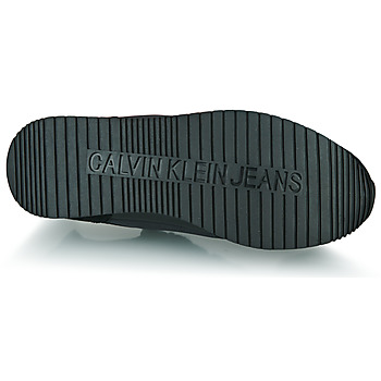 Calvin Klein Jeans RUNNER SOCK LACEUP NY-LTH W Musta / Valkoinen