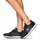 kengät Naiset Matalavartiset tennarit Calvin Klein Jeans RUNNER SOCK LACEUP NY-LTH W Musta / Valkoinen