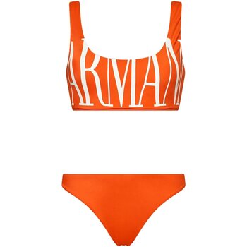 vaatteet Naiset Yksiosainen uimapuku Emporio Armani 262702 2R324 Oranssi