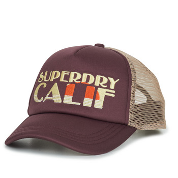 Superdry VINTAGE TRUCKER CAP Ruskea