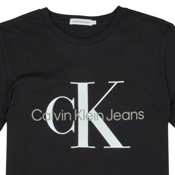 Calvin Klein Jeans MONOGRAM LOGO T-SHIRT Musta