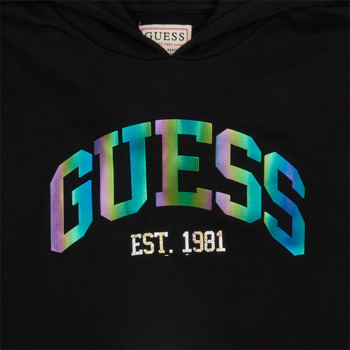 Guess LS HOODED ACTIVE TOP Musta