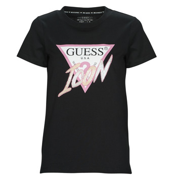 Guess SS CN ICON TEE Musta