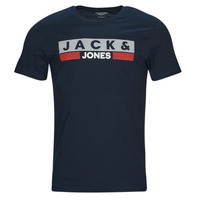 vaatteet Miehet Lyhythihainen t-paita Jack & Jones JJECORP LOGO TEE SS O-NECK Laivastonsininen