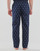 vaatteet Miehet pyjamat / yöpaidat Polo Ralph Lauren SLEEPWEAR-PJ PANT-SLEEP-BOTTOM Laivastonsininen / Valkoinen