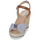kengät Naiset Sandaalit ja avokkaat Tom Tailor 5390211 Sininen / Ruskea / Valkoinen