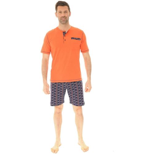 vaatteet Miehet pyjamat / yöpaidat Christian Cane SHAD Oranssi