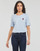 vaatteet Naiset Lyhythihainen t-paita Tommy Hilfiger REG MONOGRAM EMB C-NK SS Sininen / Taivaansininen
