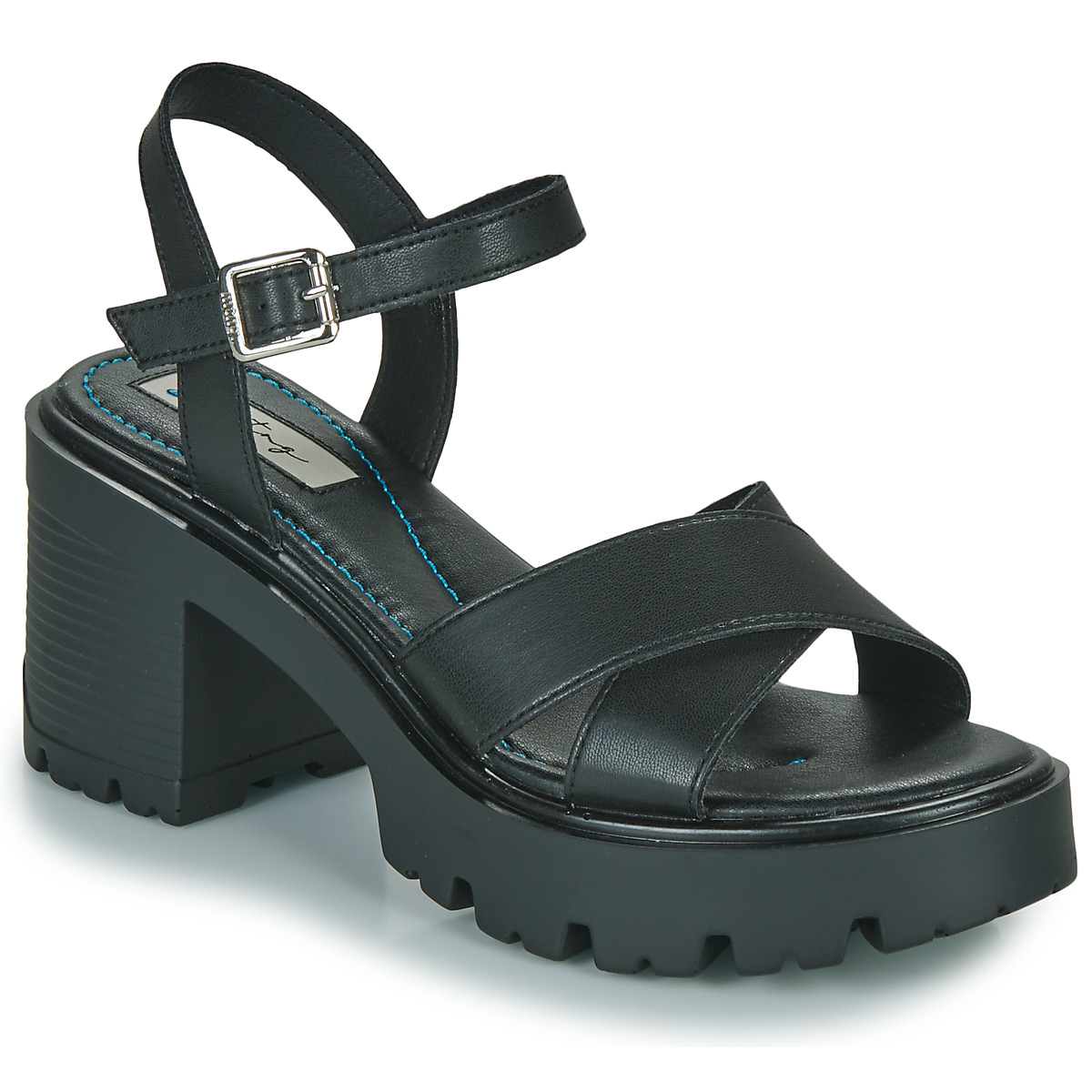 kengät Naiset Sandaalit ja avokkaat MTNG 53403 Musta