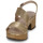kengät Naiset Sandaalit ja avokkaat Wonders D-8803-GLOW Kulta