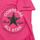 vaatteet Tytöt Lyhythihainen t-paita Converse CHUCK PATCH TEE Vaaleanpunainen